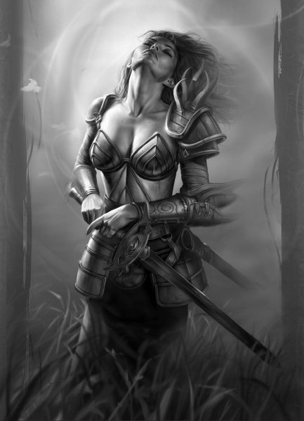 Clyde Caldwell воительницы