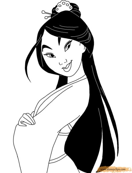 Диснеевские принцессы раскраска Белоснежка