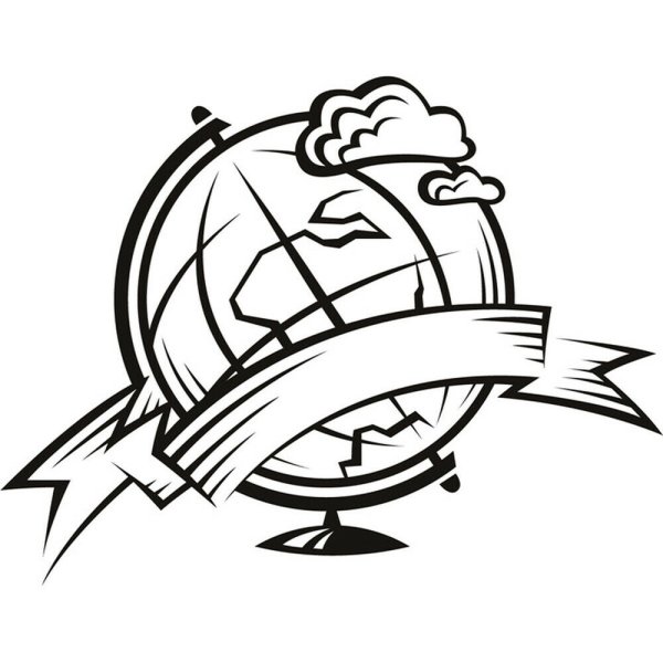 Эскиз школьной эмблемы