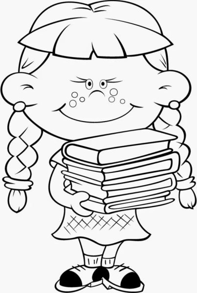 Книжек для учеников и раскраска