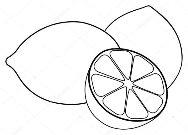 Lemon Black and White