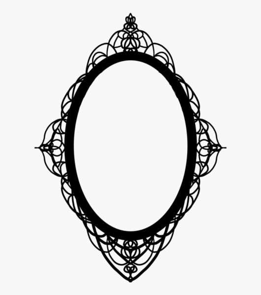 Овальная рамка Готика