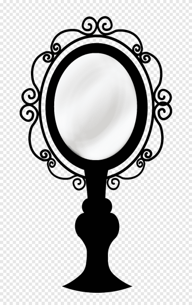 Зеркало трафарет