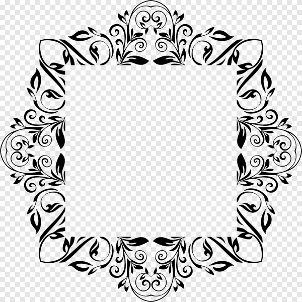 Рамка Монохромная