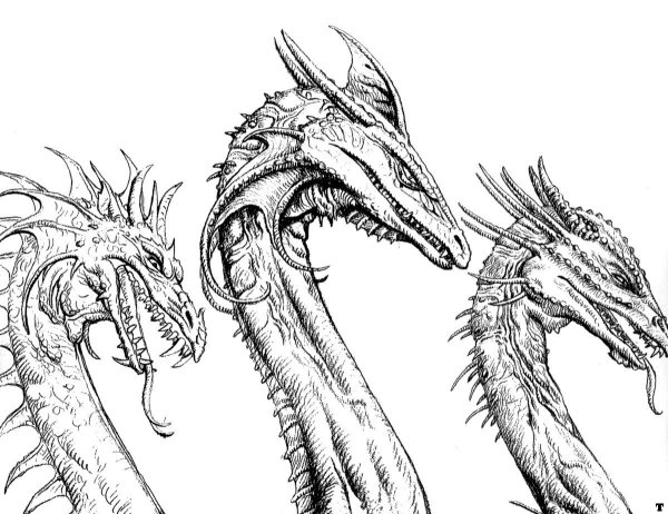 Змей Горыныч тату