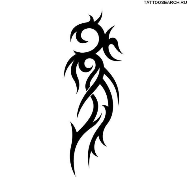 Татушки черно белые