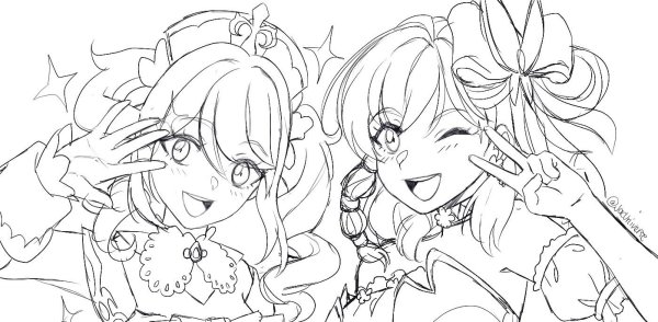 Раскраска Геншин Импакт