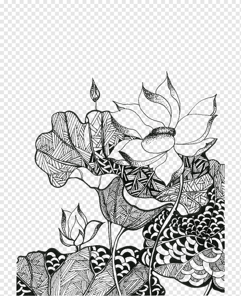 Чёрно-белые скетчи