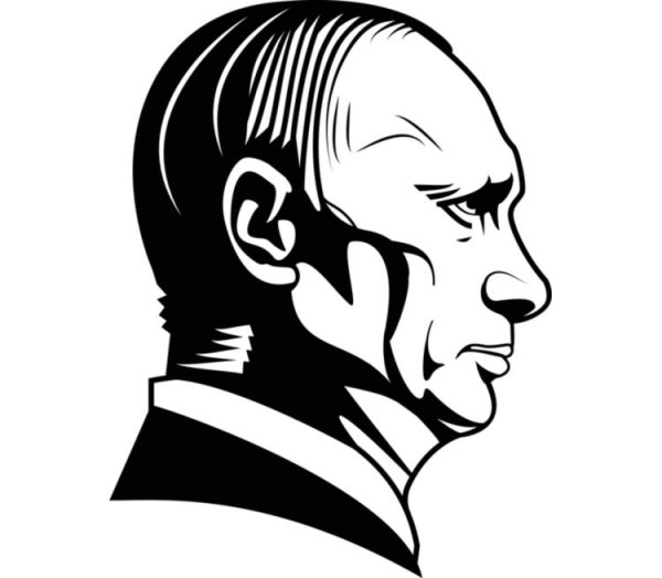 Контурные портреты знаменитостей