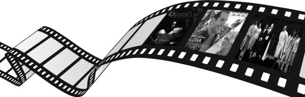 Старая кинокамера силуэт