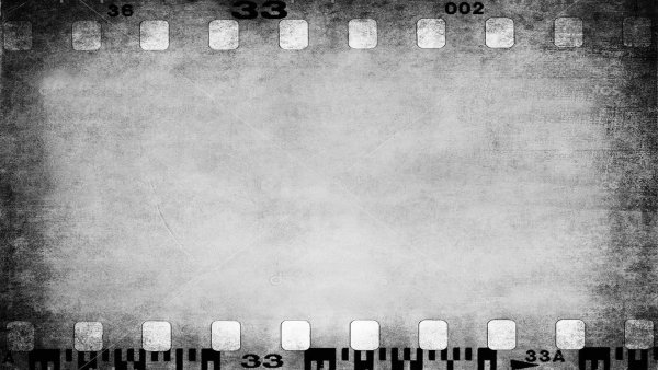 Катушка кинопленки на прозрачном фоне