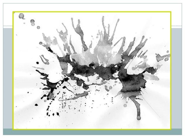 Брызги краски на бумаге