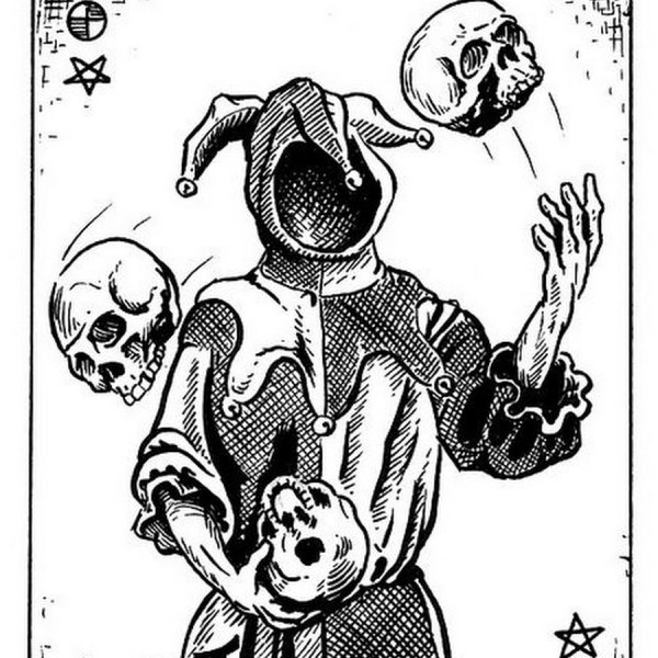 Татуировка карточный Джокер