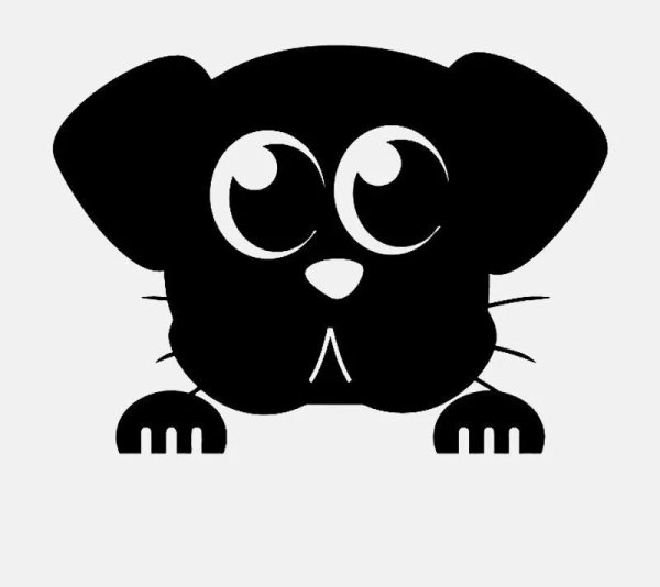 Черно белые фигуры