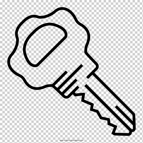 Ключик раскраска