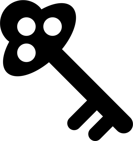 Ключ векторное изображение