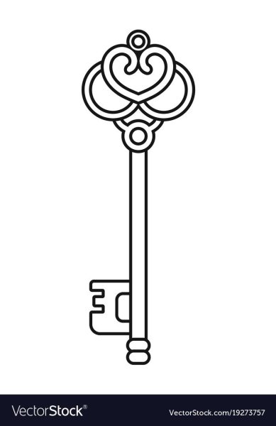 Ключ раскраска