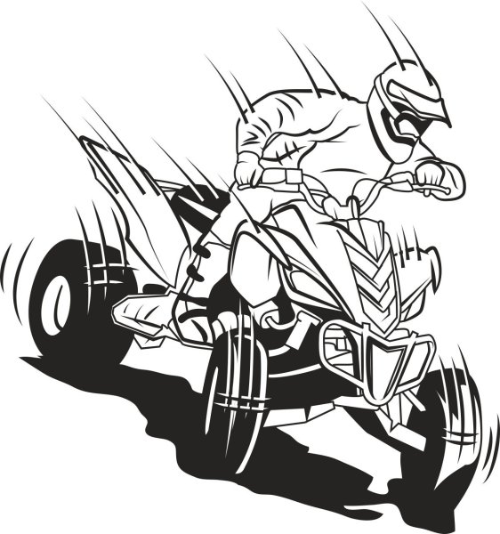 Наклейки на квадрик рисунки