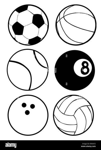 Мячи черно белые для дошкольников