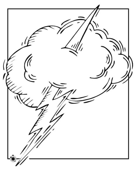 Торнадо раскраска