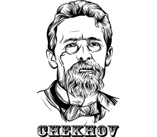 Антон Чехов принт