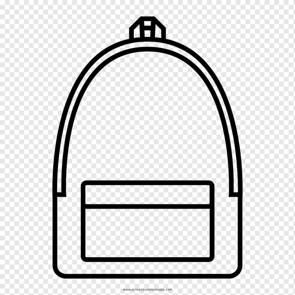 Черный портфель рисунок