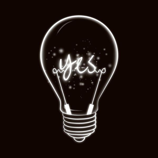 Лампочка идея