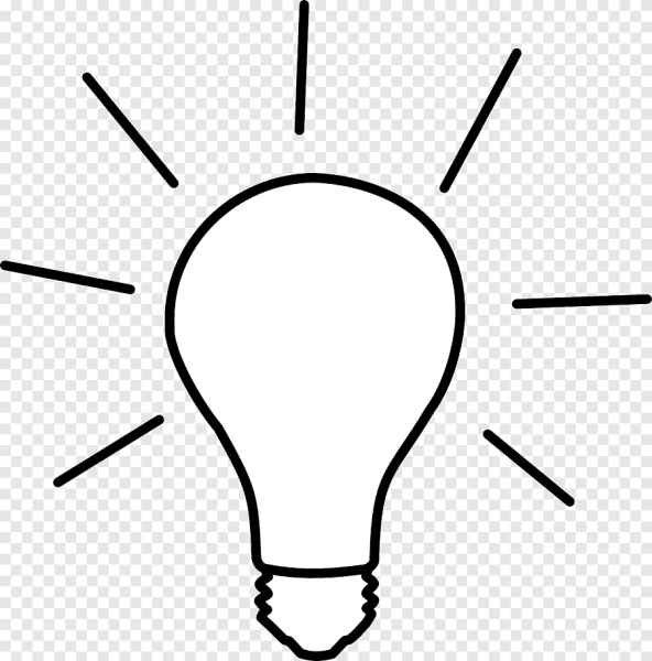 Лампочка раскраска