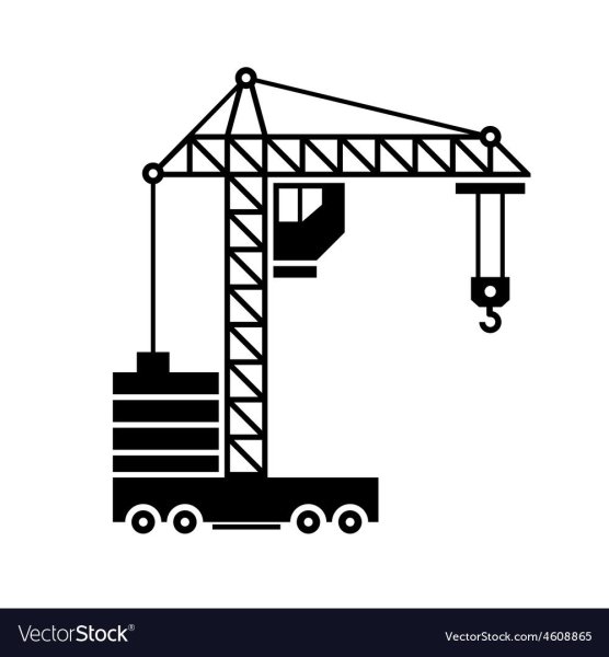 Башенный кран логотип