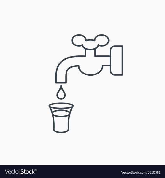 Питьевая вода кран знак