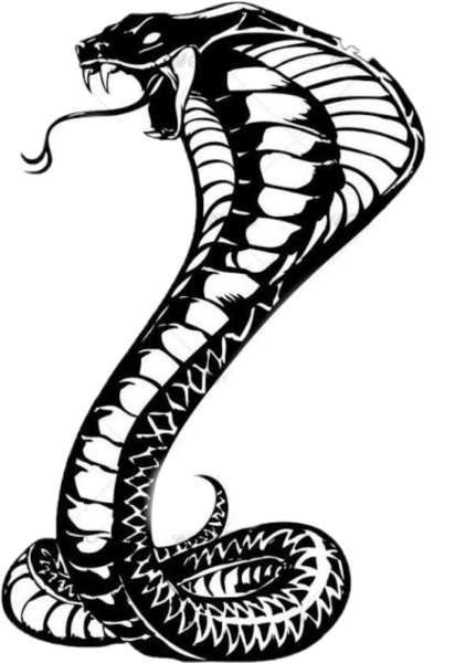 Королевская Кобра змея тату