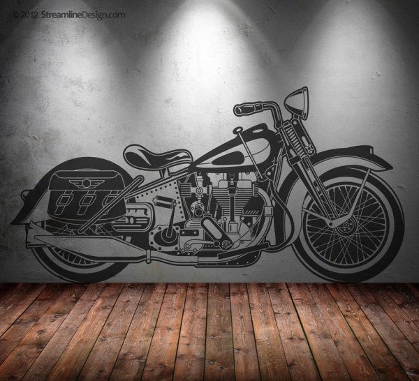 Панно Харлей Дэвидсон