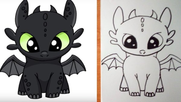 Беззубик карандашом