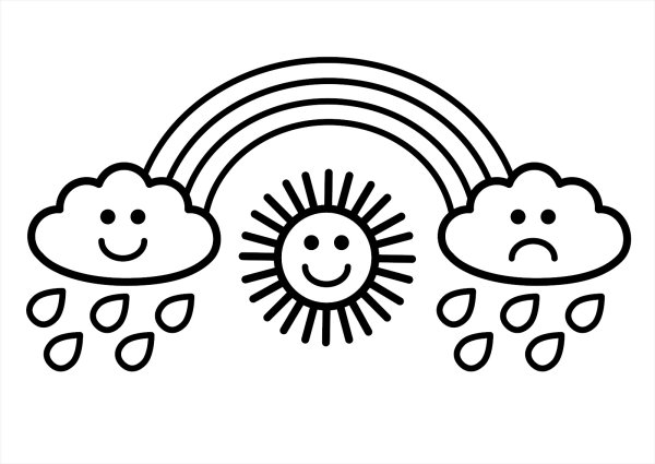 Рисунки для младенцев черно белые