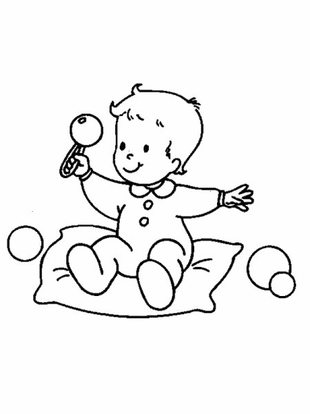 Раскраски для малышей