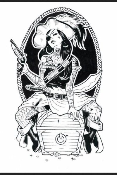 Пиратские тату эскизы