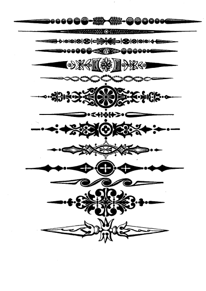 Векторные узоры для нард