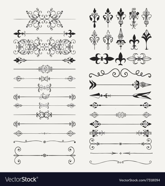 Векторные узоры для нард