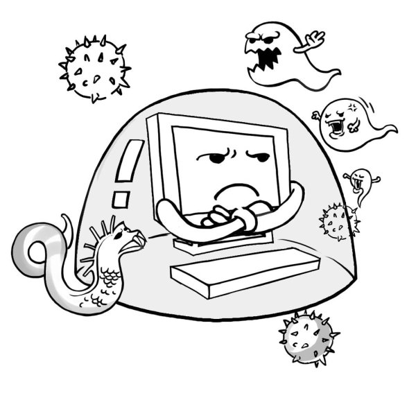 Безопасный интернет раскраска