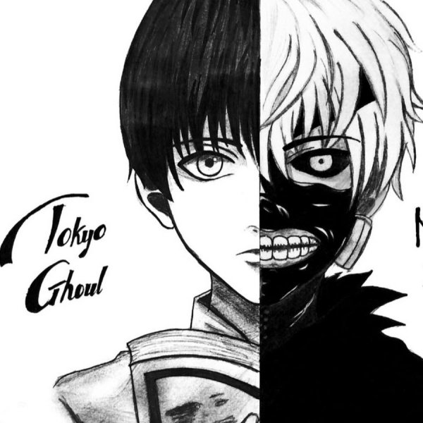 Токийский гуль Манга Постер