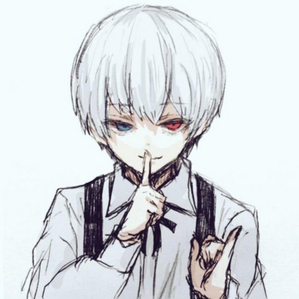 Ч/Б Канеки Кен