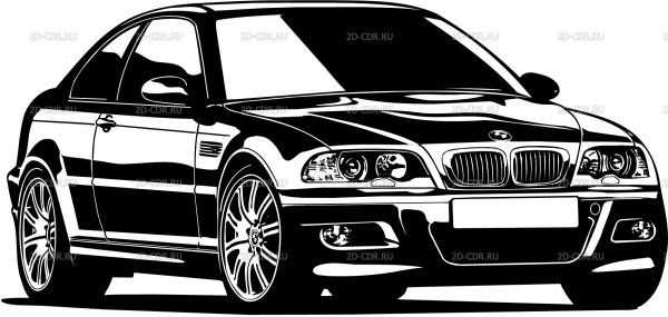 BMW e46 vector