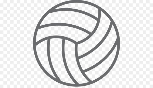 Волейбольный мяч векторный