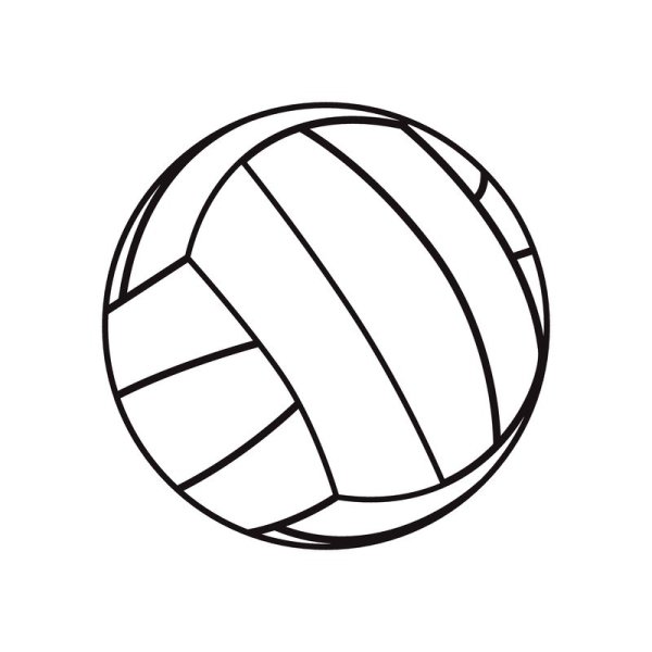 Волейбольные мячики черно белые