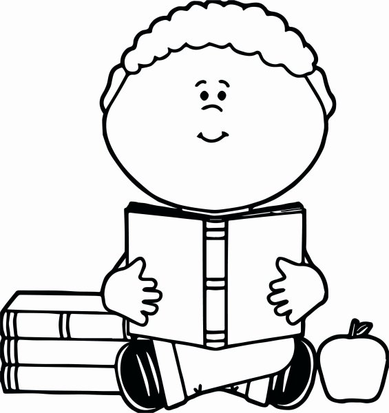 Чтение чёрно белый для детей