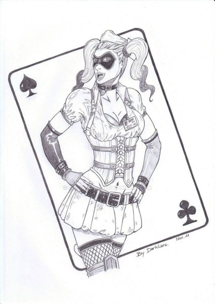 Харли Квинн чб