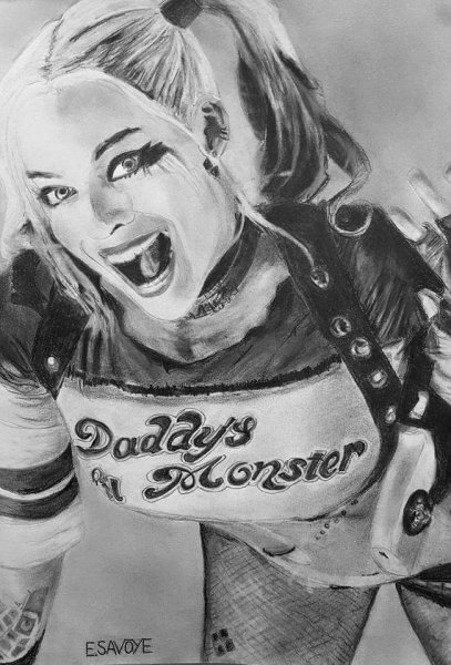 Раскраска подруга Джокера