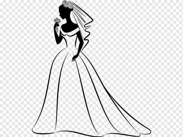 Свадебное платье а силуэт