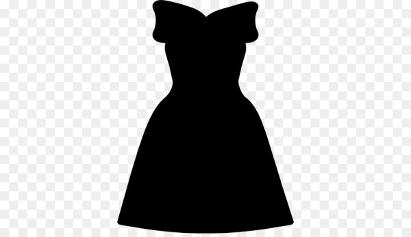 Платье а-силуэта