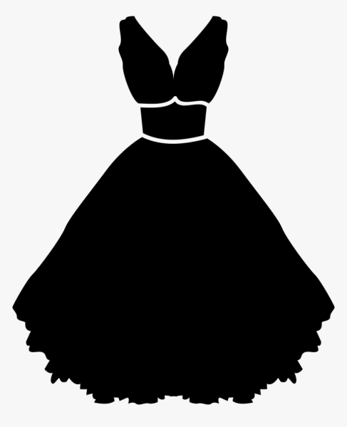 Платье а-силуэта вечернее